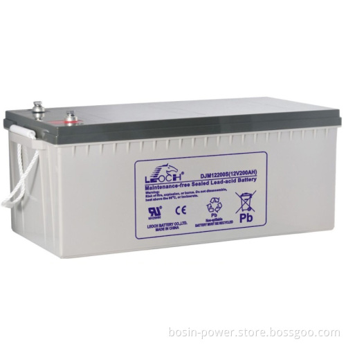 12V/200ah Maintenance-Free Sealed Lead-Acid Battery